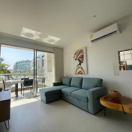 Apartamento Acogedor Y Moderno Baia Kristal Cartagena