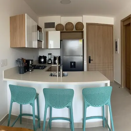 Apartamento Acogedor Y Moderno Baia Kristal Cartagena